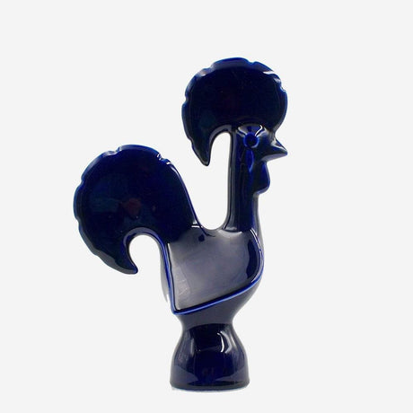 Coq de Barcelos en céramique I Produit artisanal du Portugal Coq de Barcelos en céramique bleue