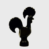 Ceramic Portuguese rooster - Black