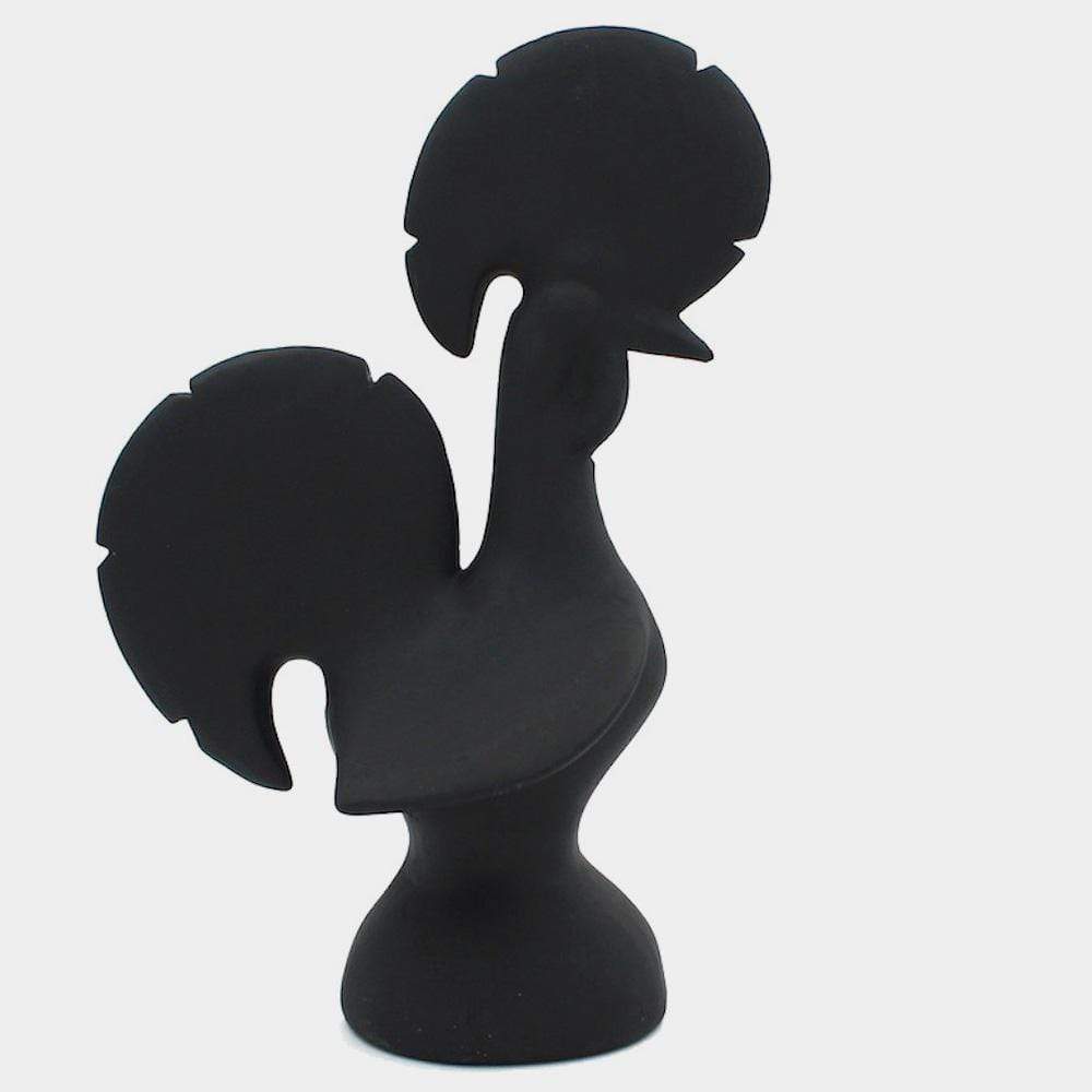 Ceramic Barcelos Rooster - Black