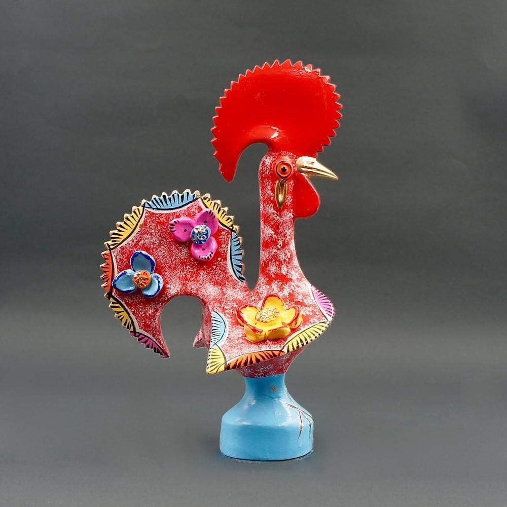 Barcelos Rooster by Prazeres Côta - 25cm - Red