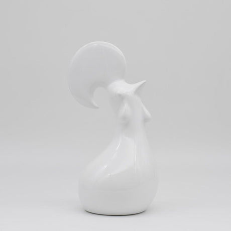 Ceramic Rooster - White