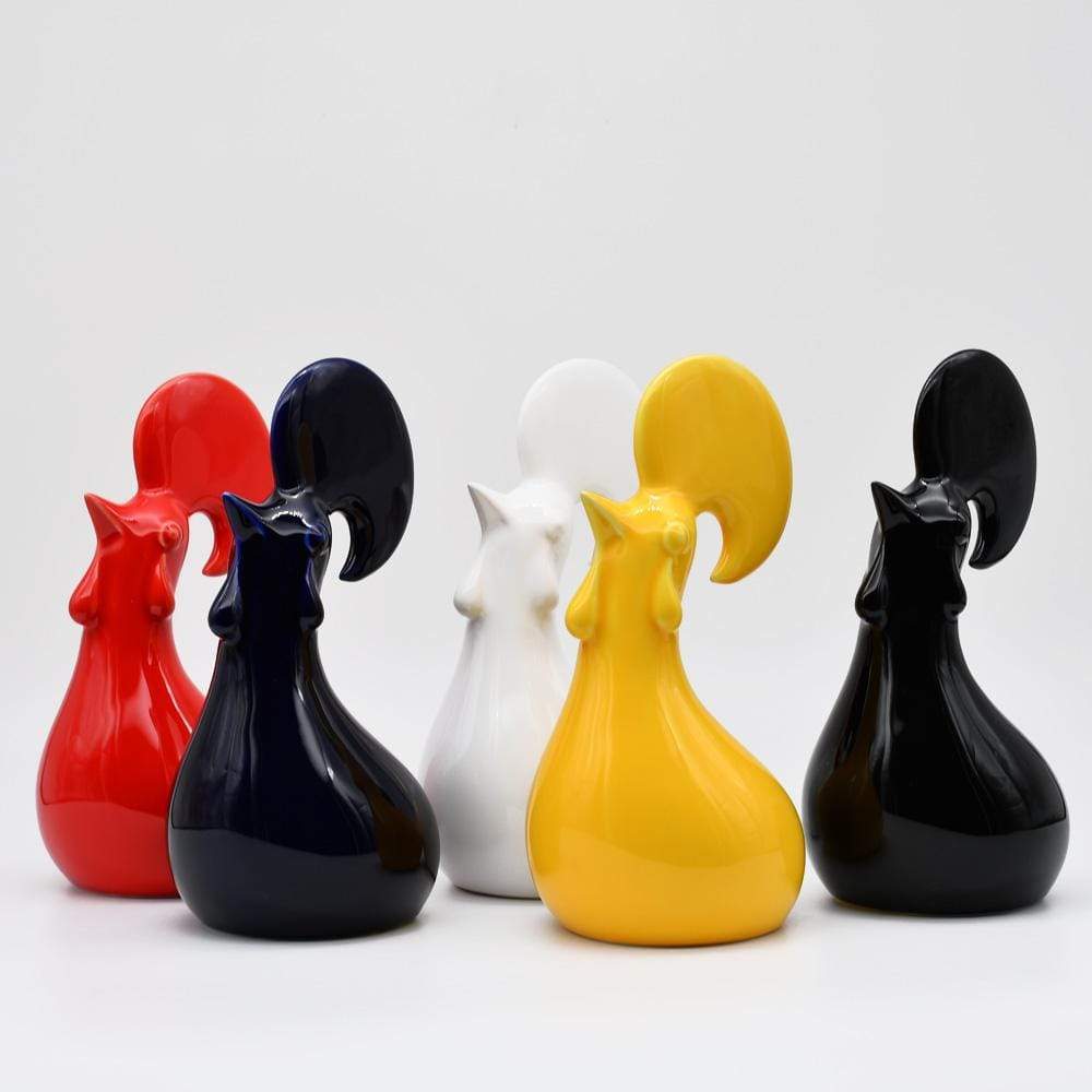 Ceramic rooster - Yellow