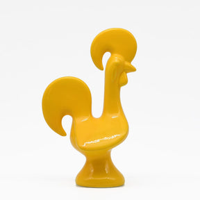 Coq portugais en céramique I Produit artisanal du Portugal #DRAFT Coq de Barcelos en céramique - Jaune