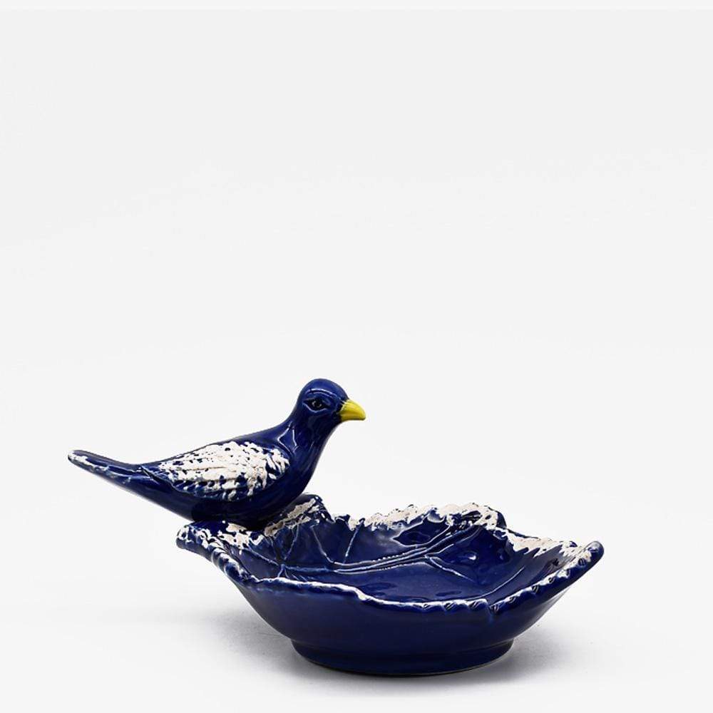 Pássaro Envelhecido I Ceramic bowl - Blue
