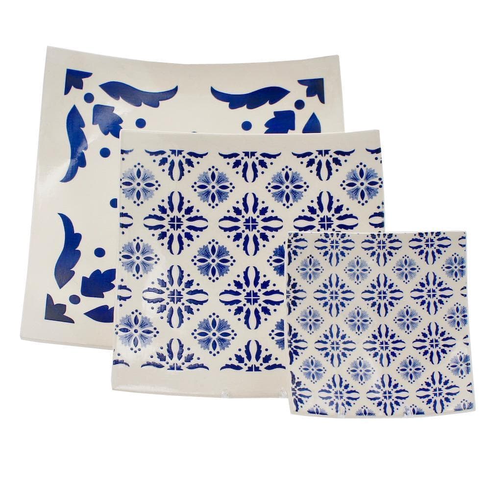 Azulejos I Large ceramic bowl