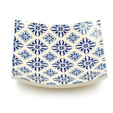 Flat ceramic cup