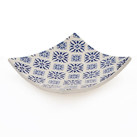 Flat ceramic cup