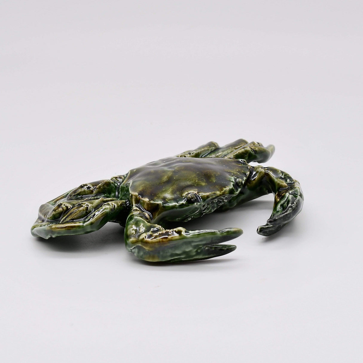 Crabe en céramique - Vert