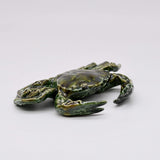 Crabe en céramique - Vert