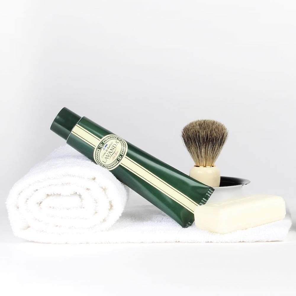Crème à raser à la lavande