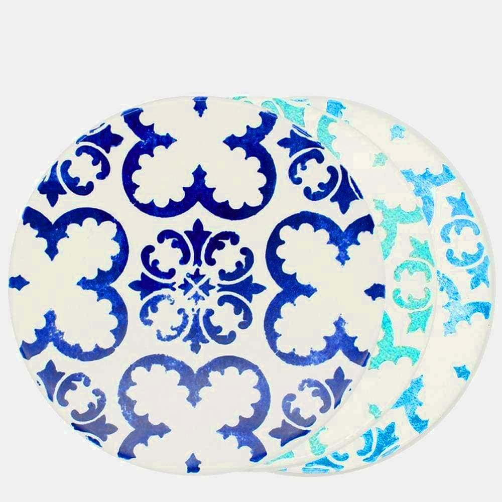 Dessous de plat en céramique et liège "Azulejos"