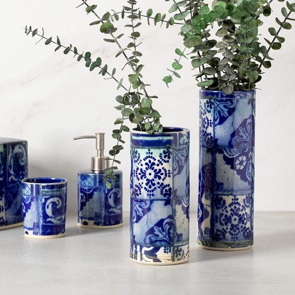 Lisboa I Set of 2 fine stoneware vases