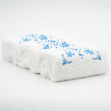 Small embroidered hand towels I Set of 3