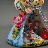 Boneca com Présépio I Statuette by Jùlia Côta - 40 cm
