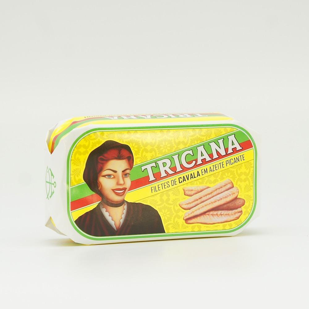 Tricana I Mackerel fillets in spicy olive oil