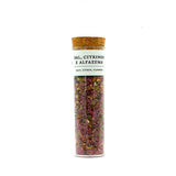 Flavored Salt I Lavender and dehydrated citrus fruit