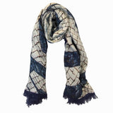 Calçada Portuguesa I Blue Scarf
