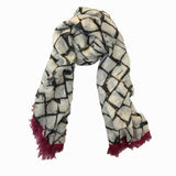 Calçada Portuguesa I Red Scarf