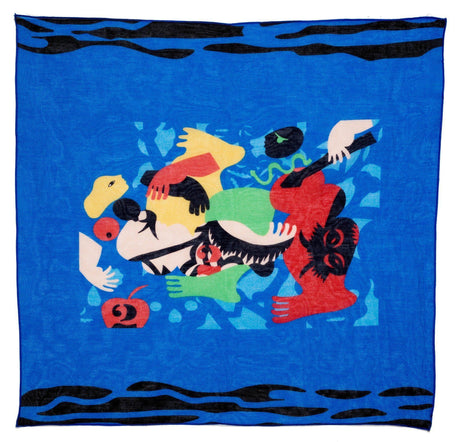 José de Guimarães cotton scarf "Ilha dos Amores"