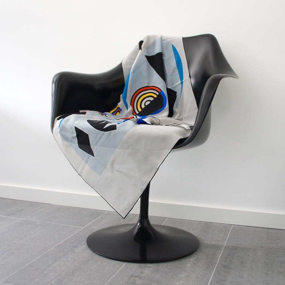 Nadir Afonso "Conchas" Silk Scarf