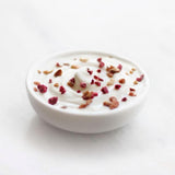 Tube of dehydrated Raspberries and Caramelized Almonds