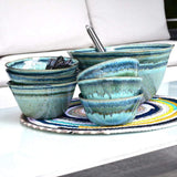 Madeira I Fine Stoneware Bowl 15cm - Green