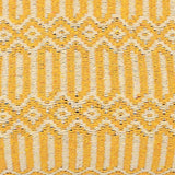 Grand plaid en coton orange tissé au Portugal Plaid en coton 210X140 - Orange
