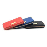 Large cork wallet I Blue