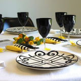 Rio Minho I Large ceramic plate