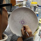 Sado I Large ceramic plate