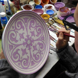 Sado I Large ceramic plate
