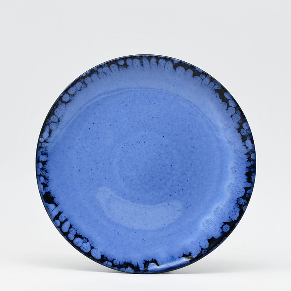 Grande assiette en grès de la collection portugaise Corals Assiette en grès "Amazonia" - 30cm