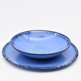 Grande assiette en grès de la collection portugaise Corals Assiette en grès "Amazonia" - 30cm
