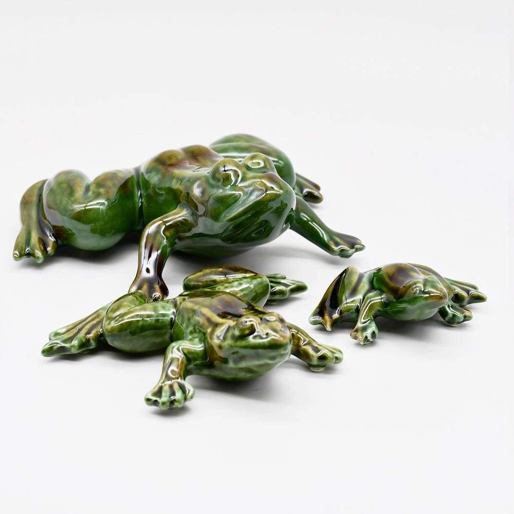 Grenouille en céramique - 16 cm
