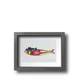 Sardinha I Drawing by Isabel Amorim