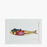 Sardinha I Drawing by Isabel Amorim