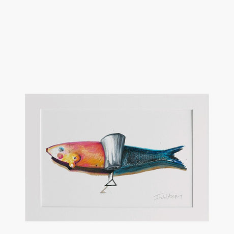 Sardinha I Drawing by Isabel Amorim