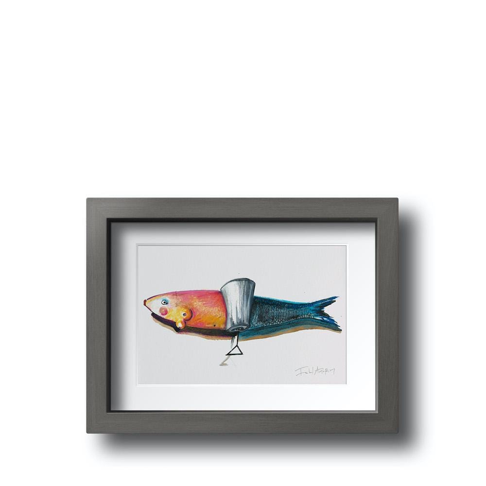 Sardinha I Drawing by Isabel Amorim
