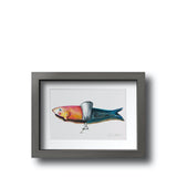 Sardinha I Drawing by Isabel Amorim