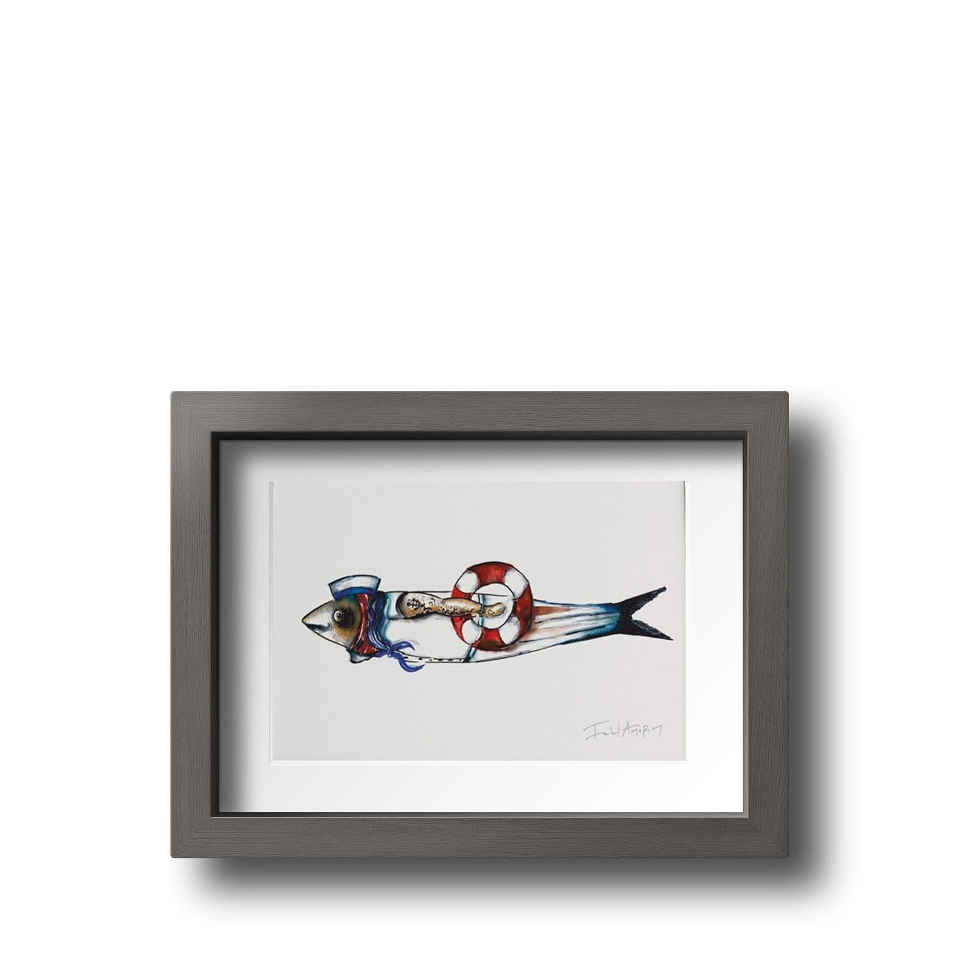 Sardinha I Drawing by Isabel Amorim