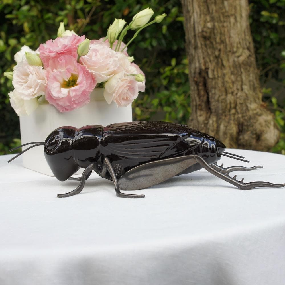 O cantar I Ceramic and brass cricket