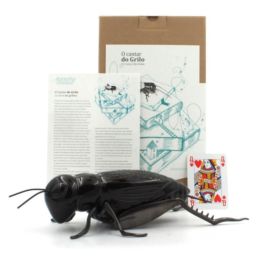O cantar I Ceramic and brass cricket