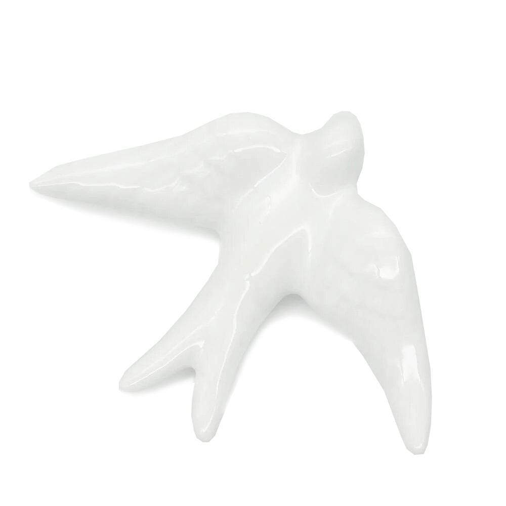 Traditional ceramic swallow - White