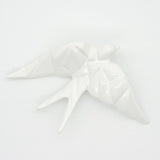 Ceramic Swallow Origami Style - White