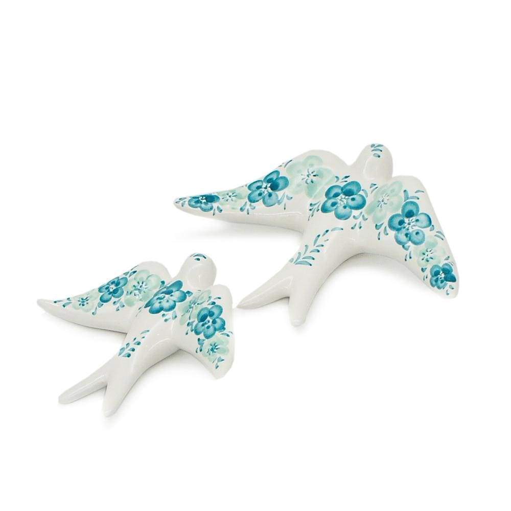 Turquesa I Ceramic Swallow
