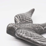 Ceramic swallow - Deep grey