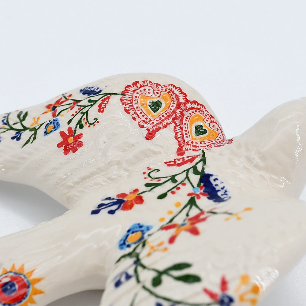 Hirondelle murale en céramique motifs portugais namorados Hirondelle en céramique - Namorados