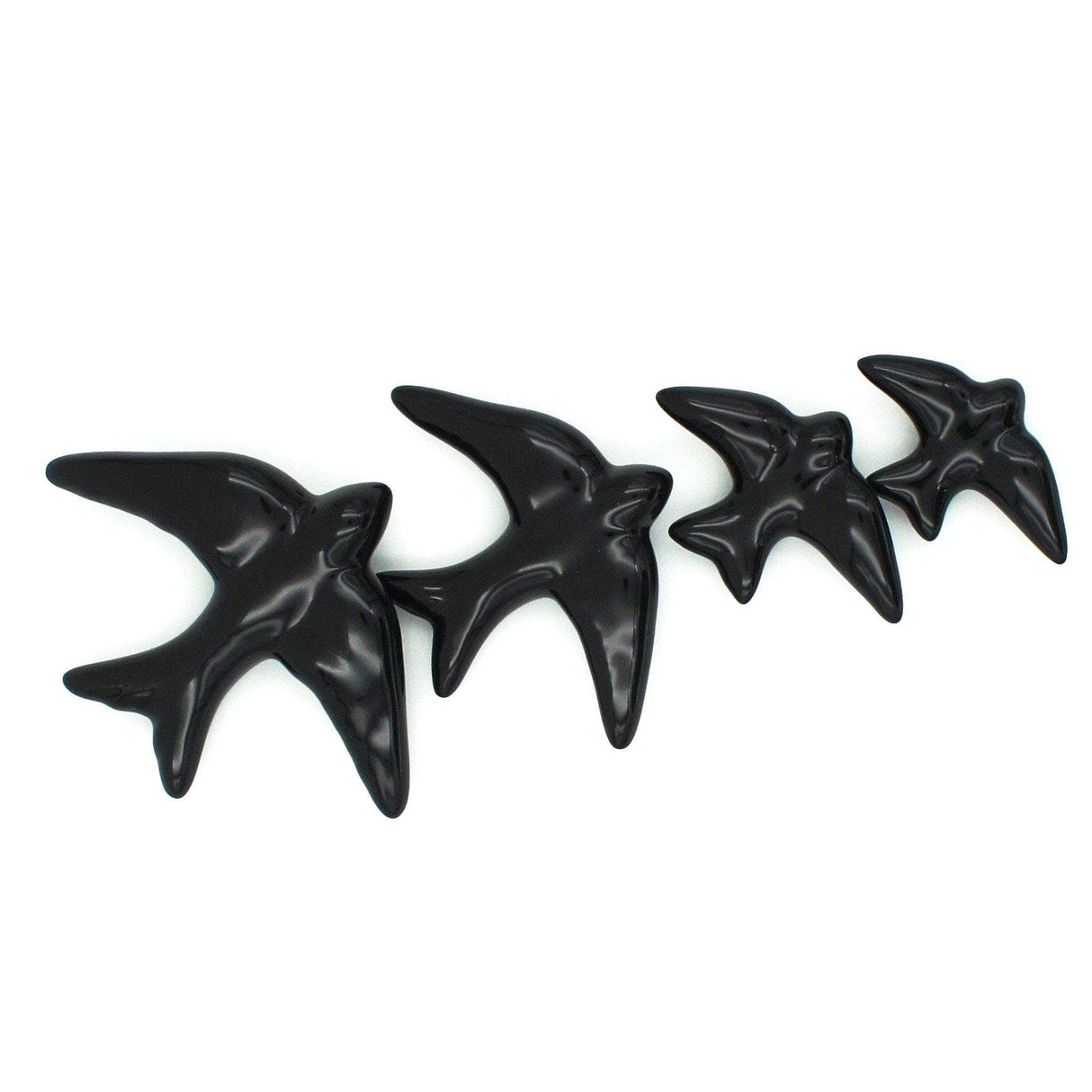 Traditional ceramic swallow - Black