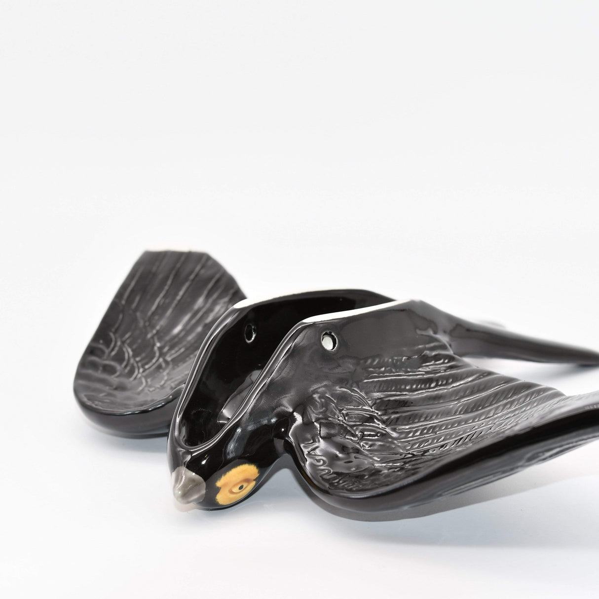 Giant ceramic Swallow of Caldas da Rainha - Black