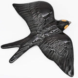 Giant ceramic Swallow of Caldas da Rainha - Black
